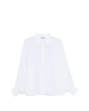 SoSUE Antonia cuffed-sleeve buttoned shirt - White - サムネイル1