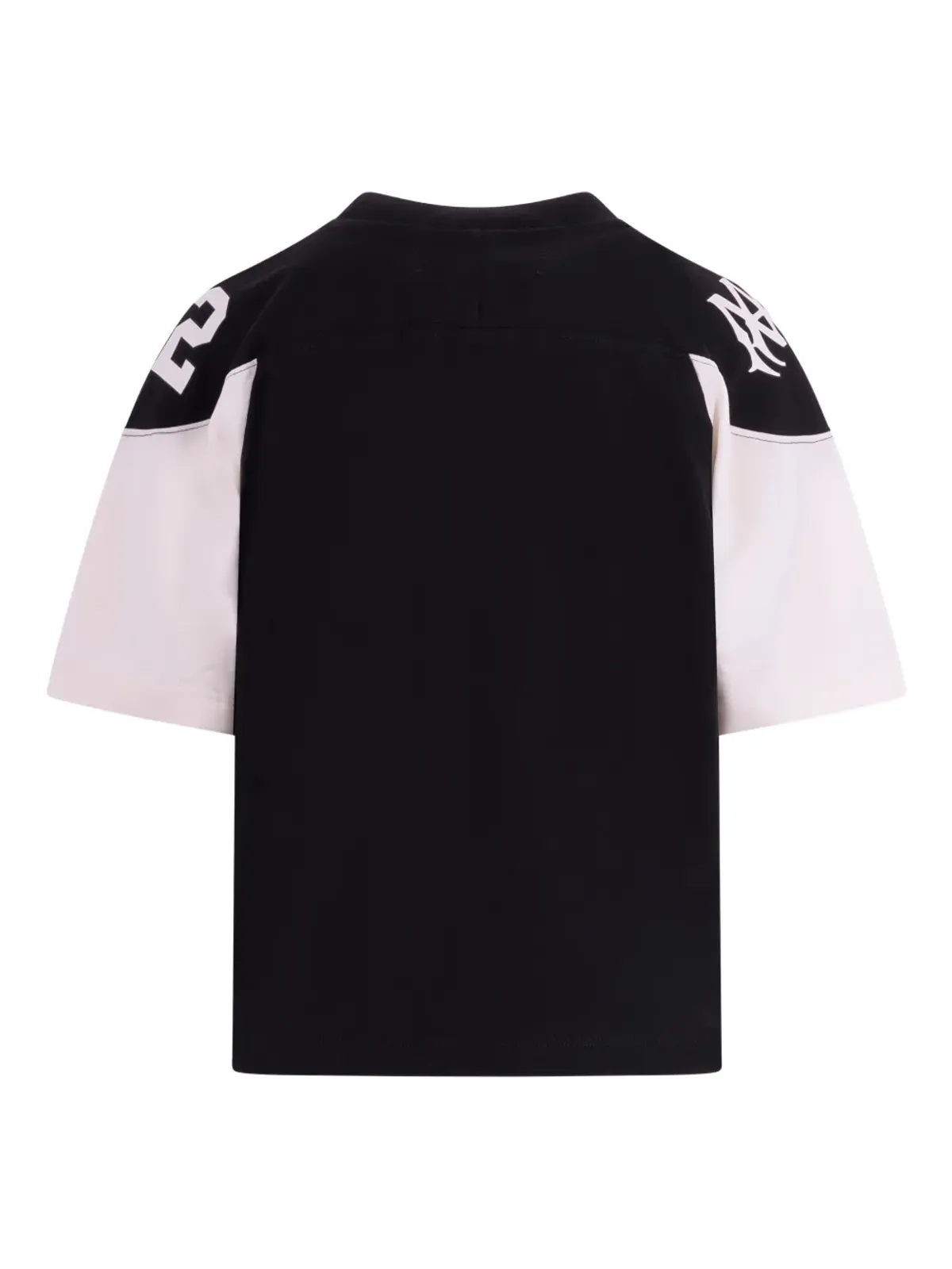 AMIRI KIDS ロゴプリント カラーブロック Tシャツ - 画像2
