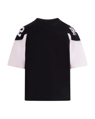 AMIRI KIDS ロゴプリント カラーブロック Tシャツ - サムネイル2