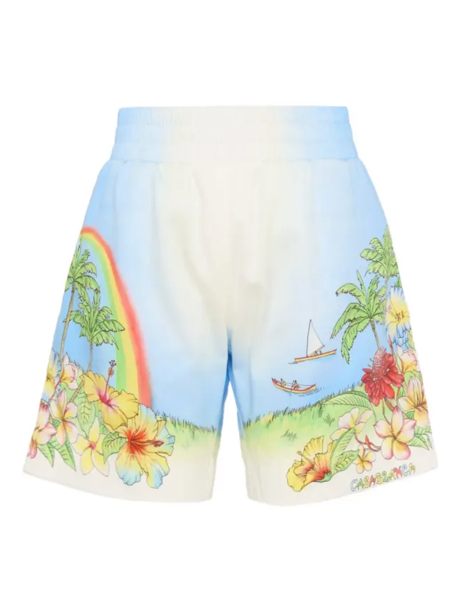 CASABLANCA KIDS CASABLANCA KIDS エラスティックウエストショーツの商品画像