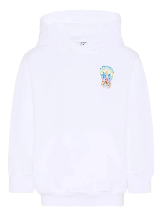 CASABLANCA KIDS CASABLANCA KIDS グラフィックプリント長袖パーカーの商品画像