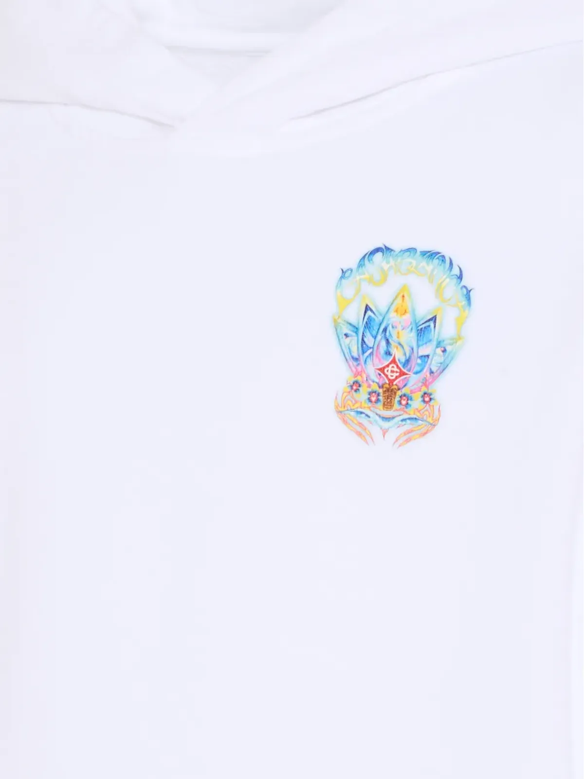 CASABLANCA KIDS グラフィックプリント長袖パーカー - 画像4