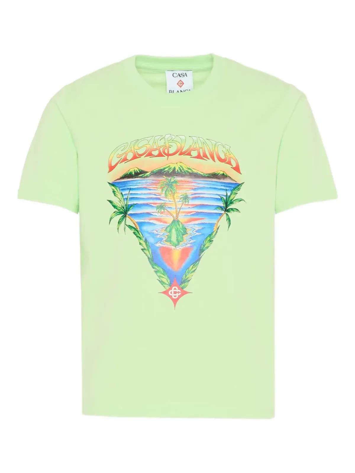 CASABLANCA KIDS グラフィックプリント半袖Tシャツ - 画像1