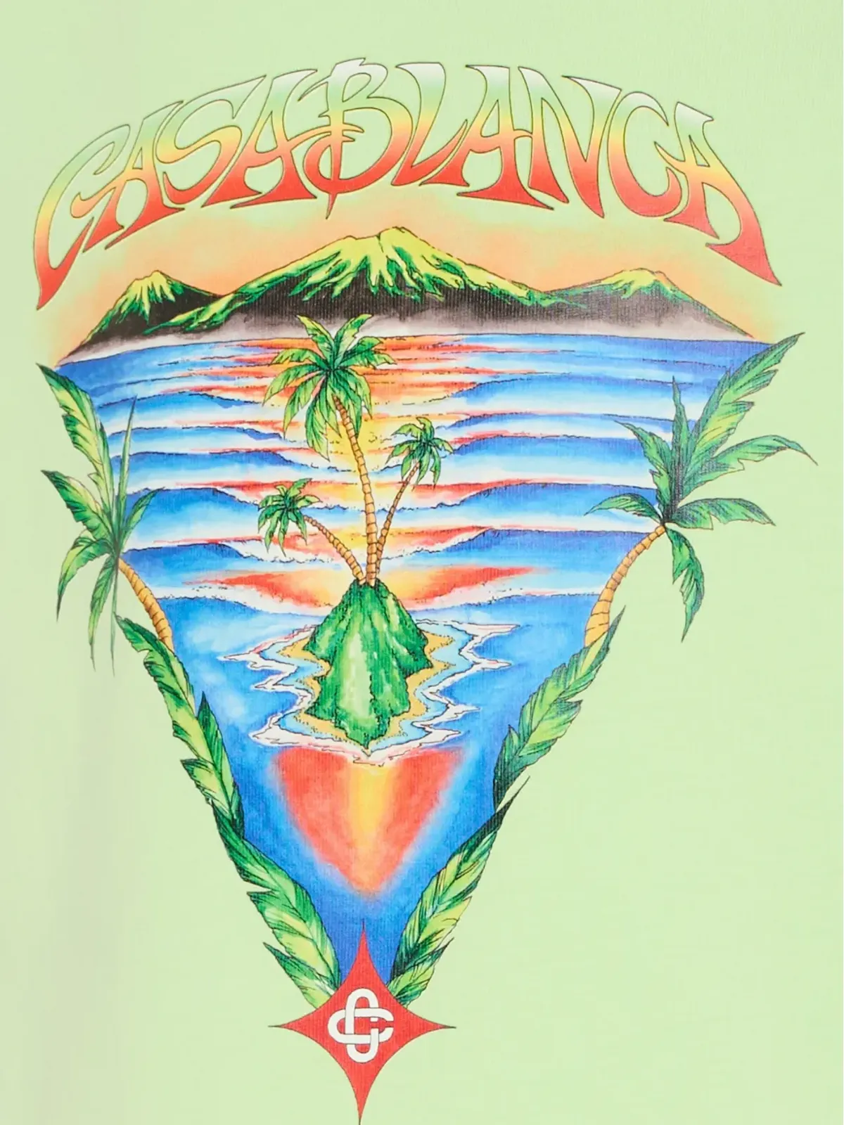 CASABLANCA KIDS グラフィックプリント半袖Tシャツ - 画像3