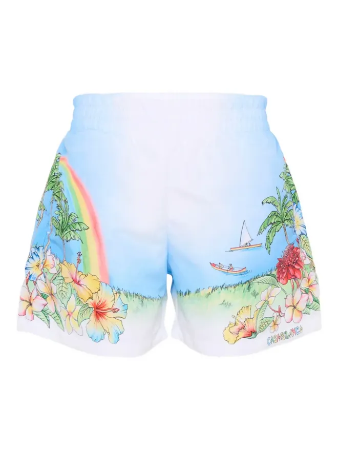 CASABLANCA KIDS CASABLANCA KIDS 花柄プリント・スイムショーツの商品画像