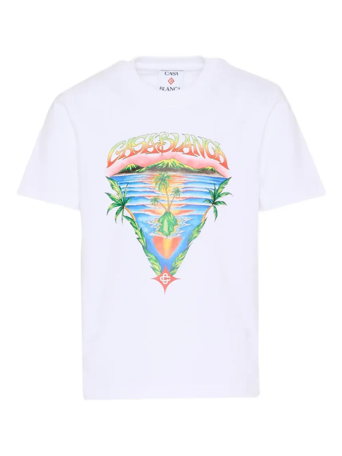 CASABLANCA KIDS 半袖グラフィックプリントTシャツ - 画像1