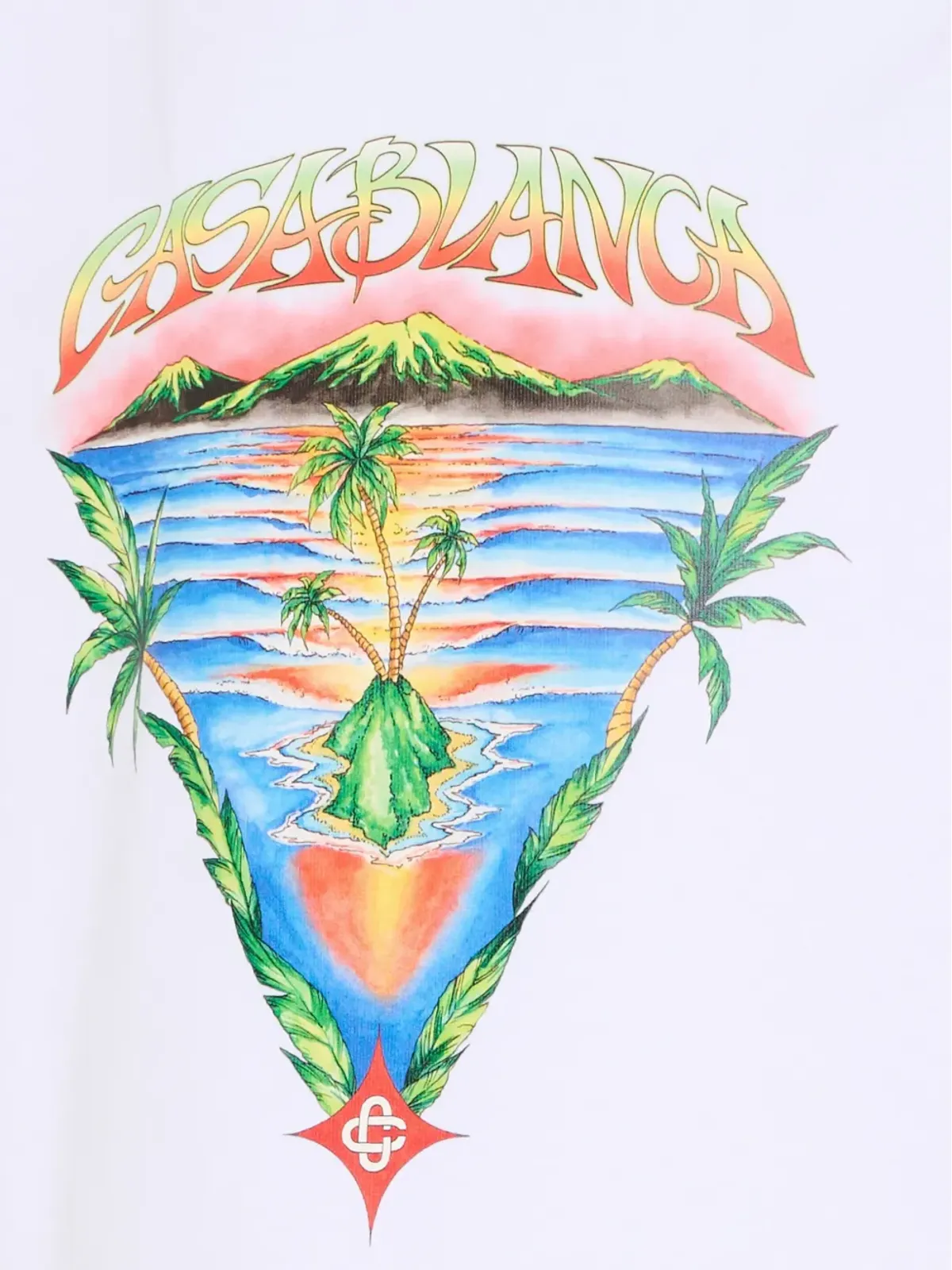 CASABLANCA KIDS 半袖グラフィックプリントTシャツ - 画像3