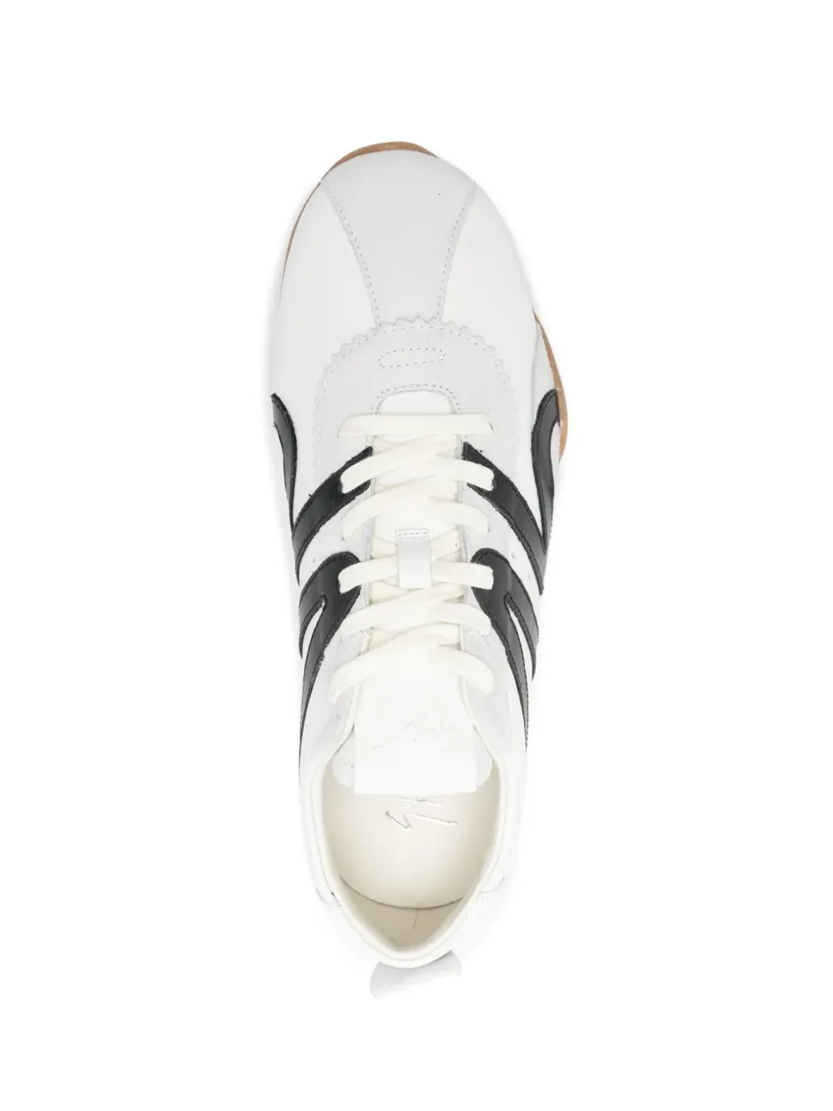 Giuseppe Zanotti GZ-Top ロゴディテール スニーカー - ホワイト - 画像4