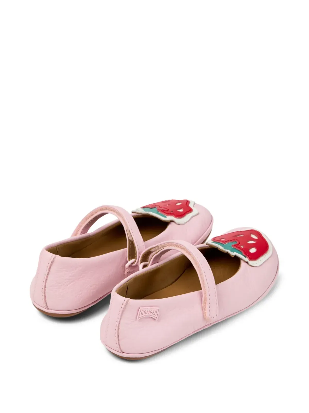 Camper Kids バレリーナシューズ キッズ ピンク - 画像3