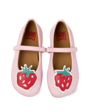Camper Kids バレリーナシューズ キッズ ピンク - サムネイル4