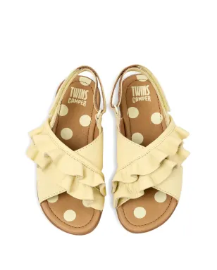 Camper Kids 右フリルサンダル - サムネイル4
