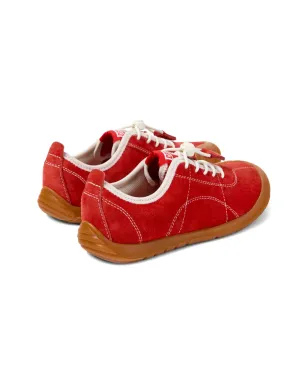 Camper Kids Peu Path nubuck lace-up sneakers - Red - サムネイル3