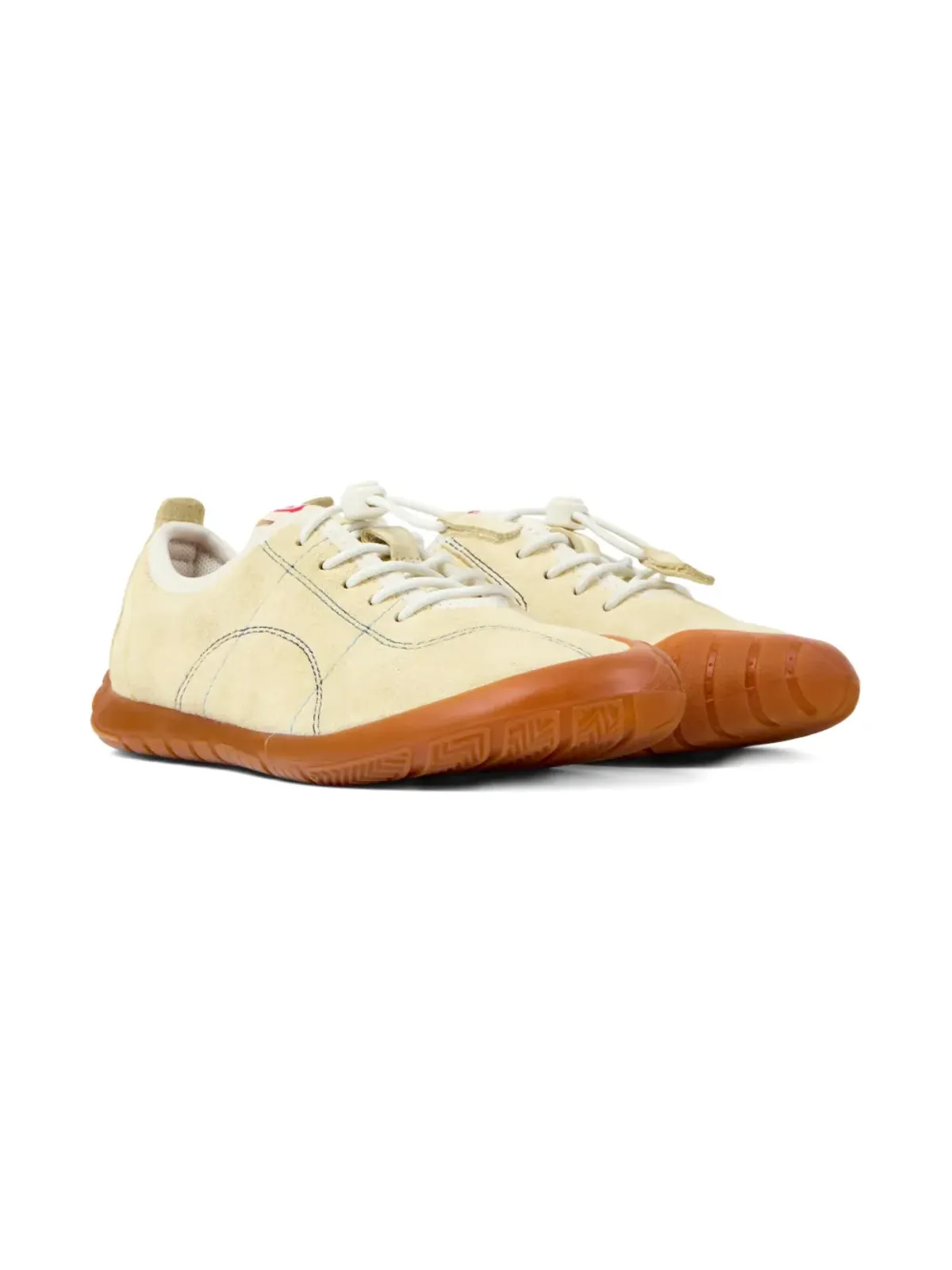 Camper Kids Peu Path ヌバックレザー スニーカー - 画像1
