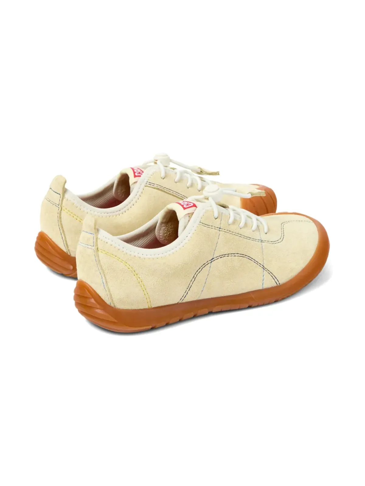 Camper Kids Peu Path ヌバックレザー スニーカー - 画像3