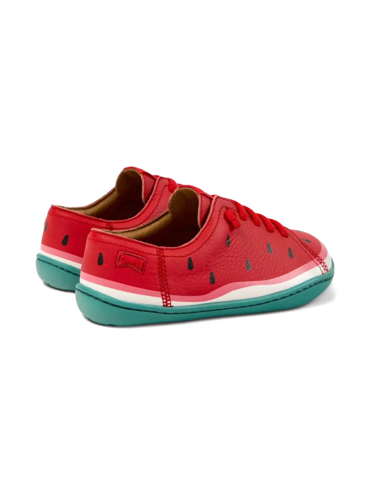 Camper Kids Peu Cami スイカ柄スニーカー - 画像3