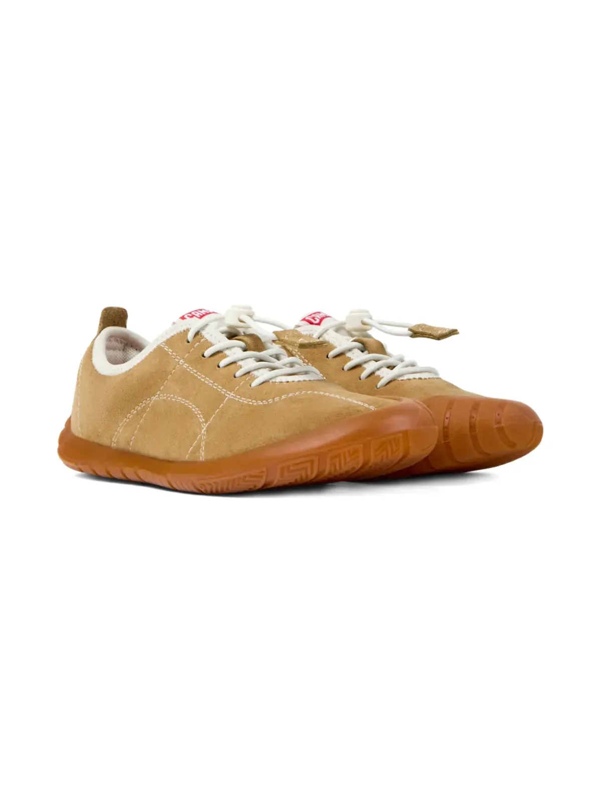 Camper Kids Peu Path nubuck sneakers - Brown - 画像1