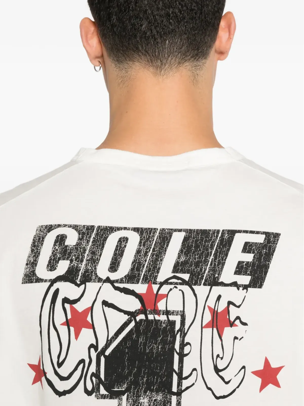 COLE BUXTON 星柄プリントTシャツ - 画像5