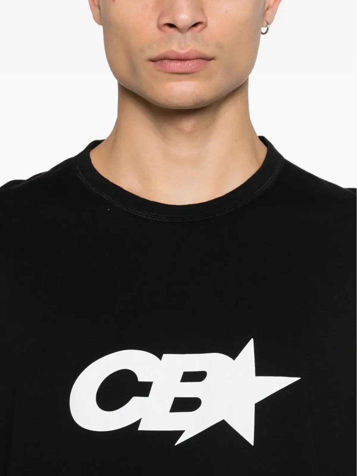 COLE BUXTON ロングスリーブTシャツ ブラック - 画像5