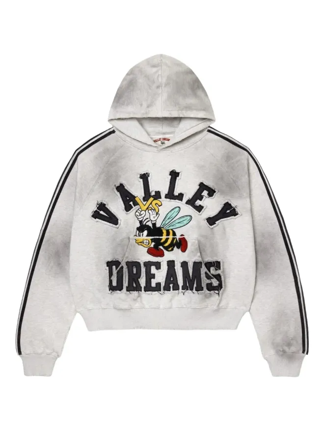 Vale Vale Forever Anthem ストライプ袖フーディーの商品画像