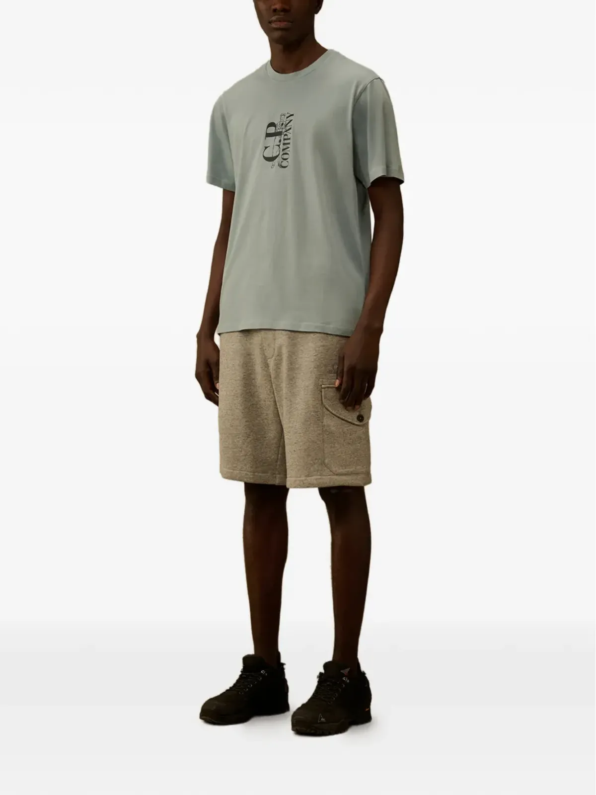 C.P. Company グラフィックプリント コットン Tシャツ ブルー - 画像2