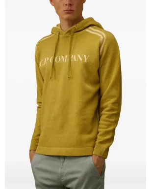 C.P. Company 調節可能なドローコードフ hoodie イエロー - サムネイル3