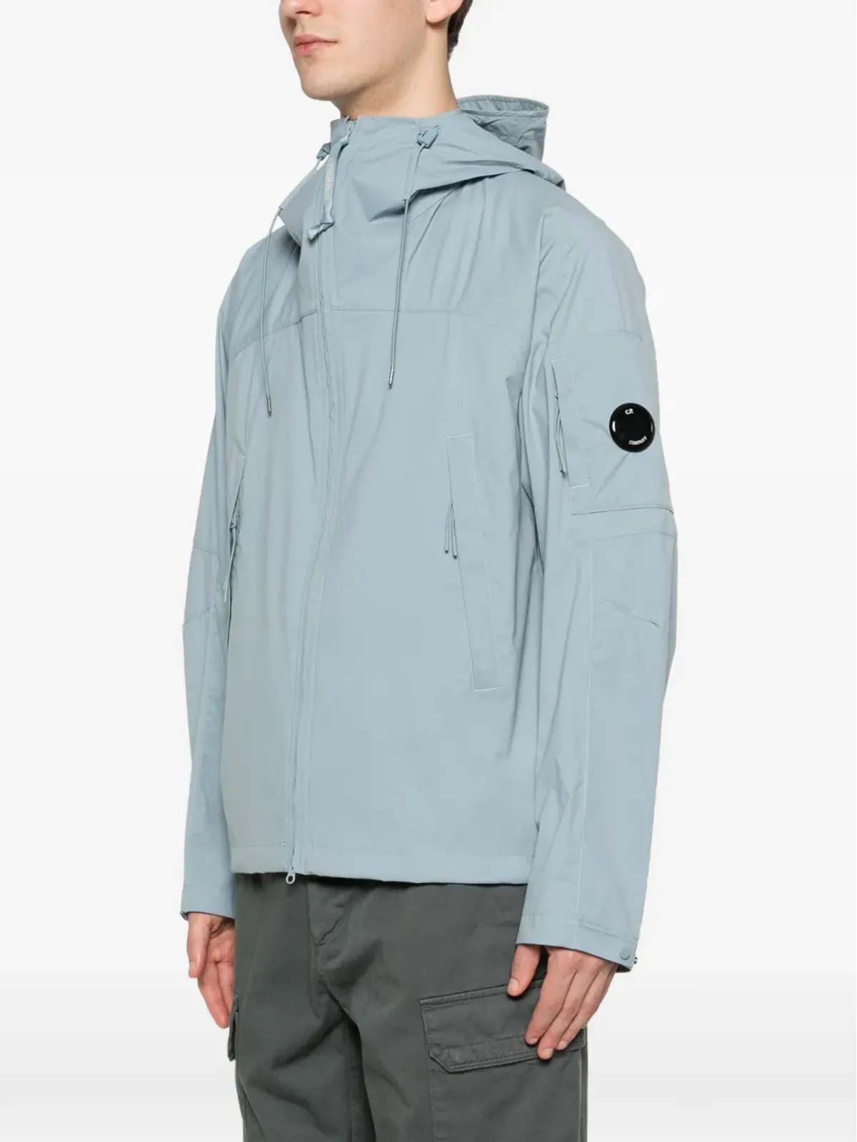 C.P. Company フード付きジップジャケット - ブルー - 画像3