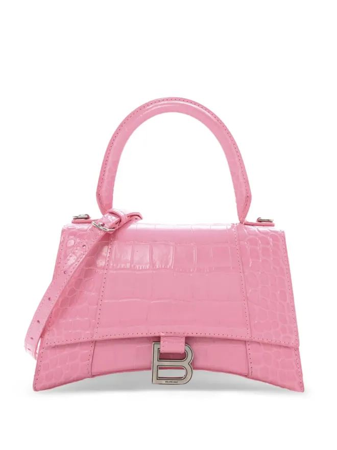 Balenciaga Balenciaga Hourglass crocodile-embossed トートバッグの商品画像