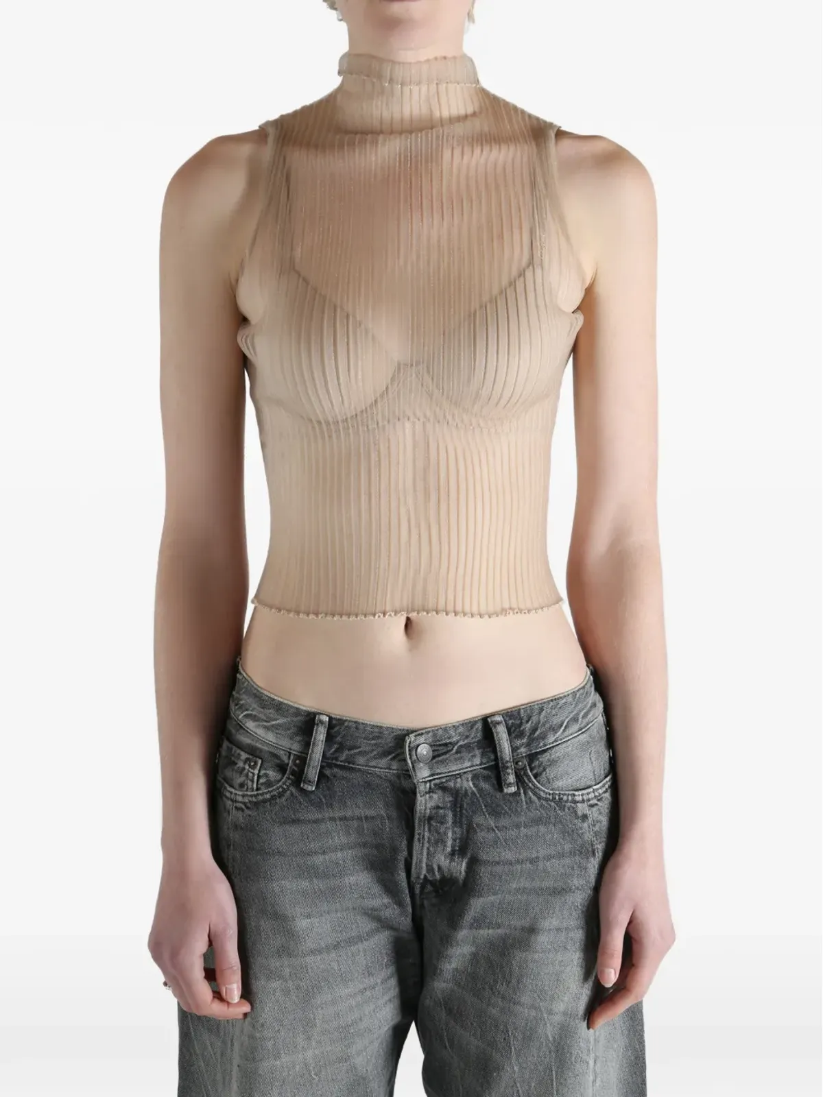 AISLING CAMPS モダンミスト タートルネックトップ - 画像2