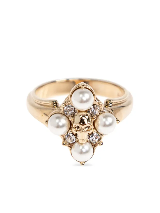 Alexander McQueen Alexander McQueen スカルパールリングの商品画像