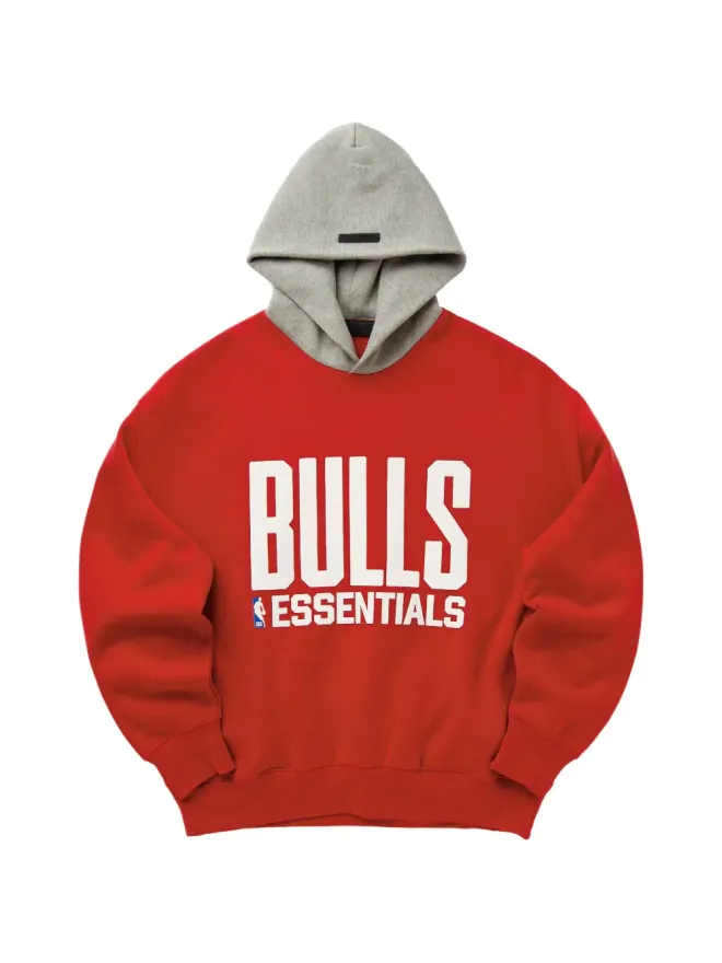 Fear of God ESSENTIALS FEAR OF GOD ESSENTIALS × NBA Bulls Essentials フーディー - レッドの商品画像