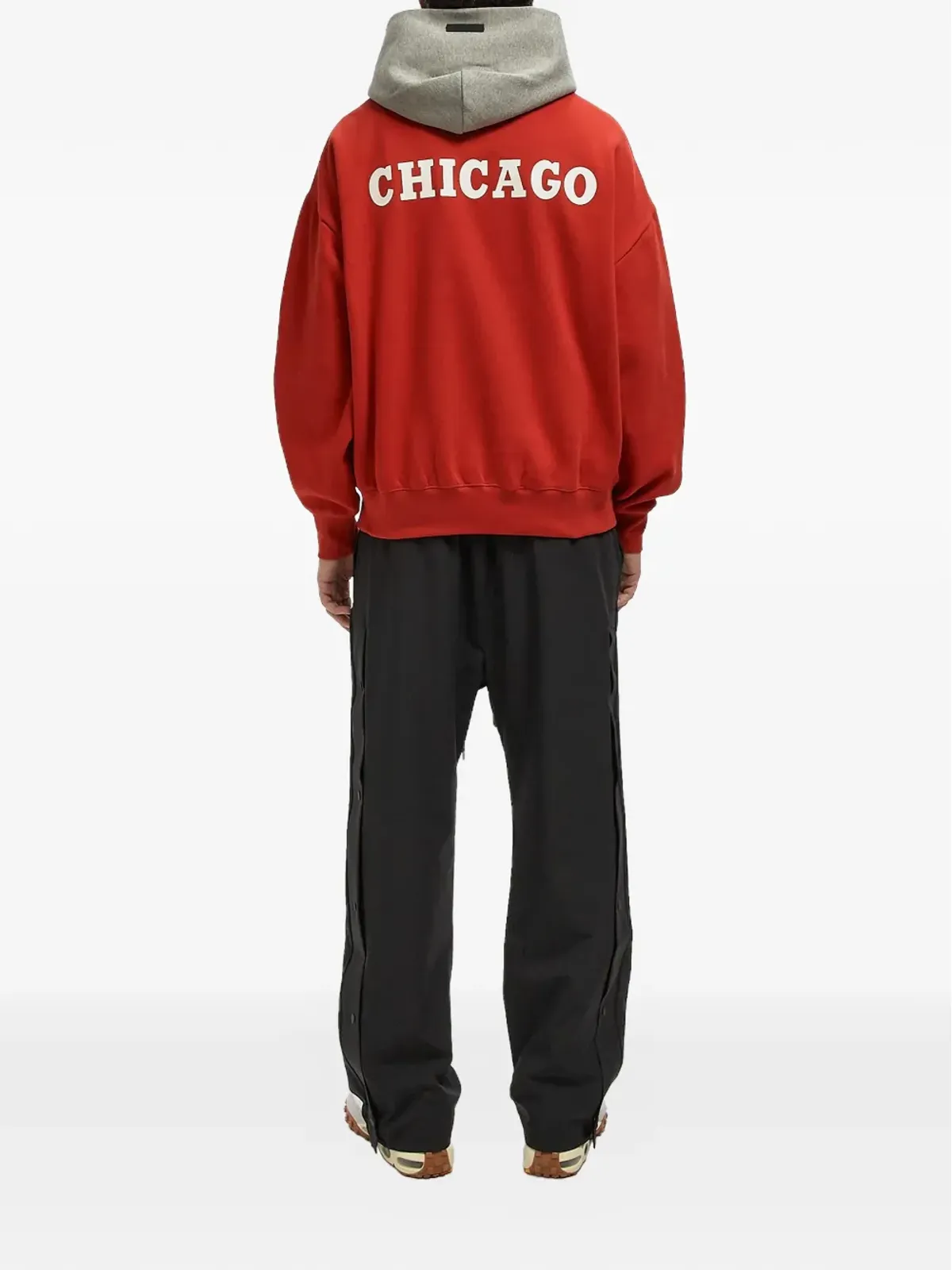 FEAR OF GOD ESSENTIALS × NBA Bulls Essentials フーディー - レッド - 画像2