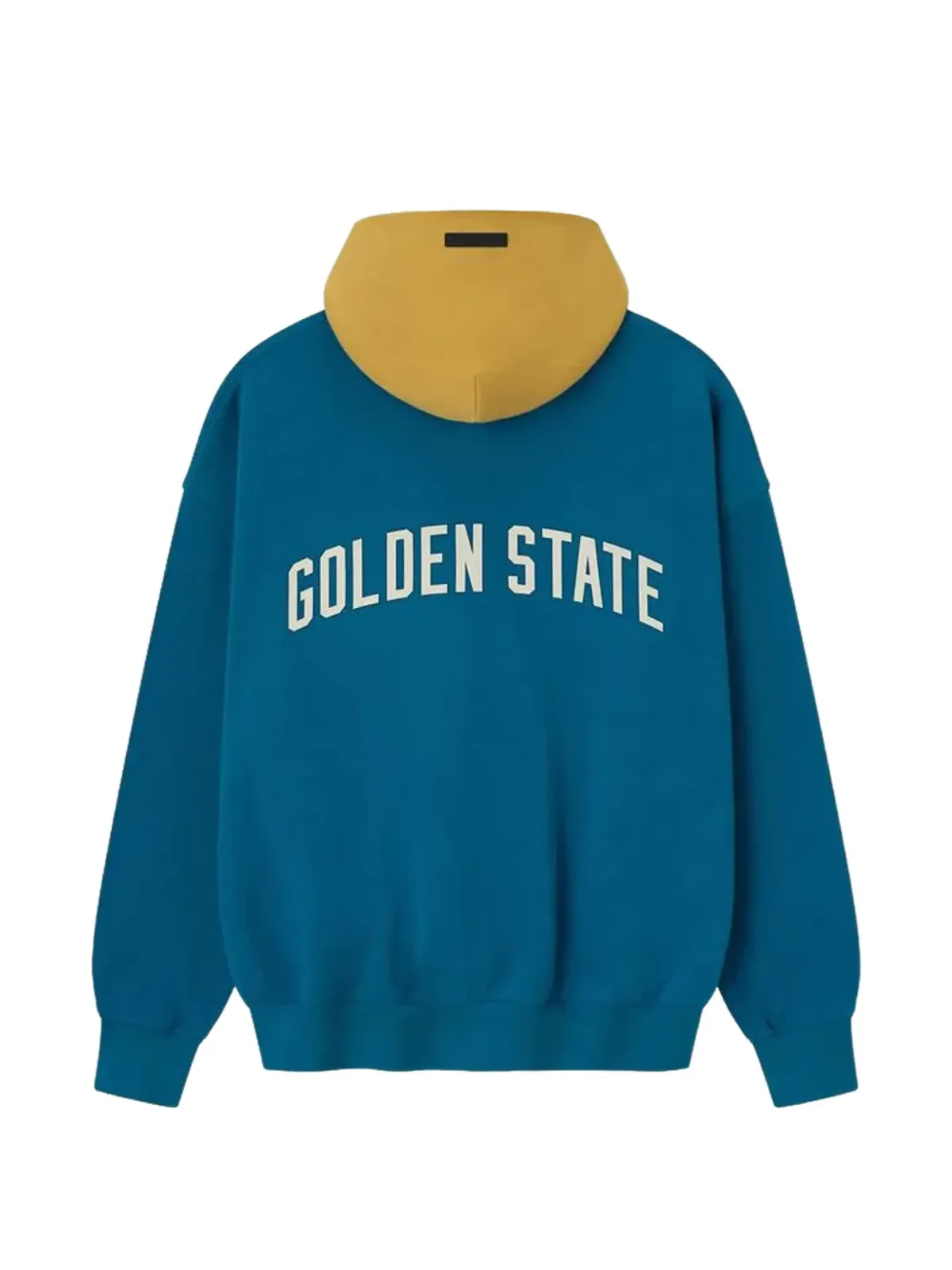 FEAR OF GOD ESSENTIALS x NBAゴールデンステート・ウォリアーズ カラー・ブロック フーディー - 画像2