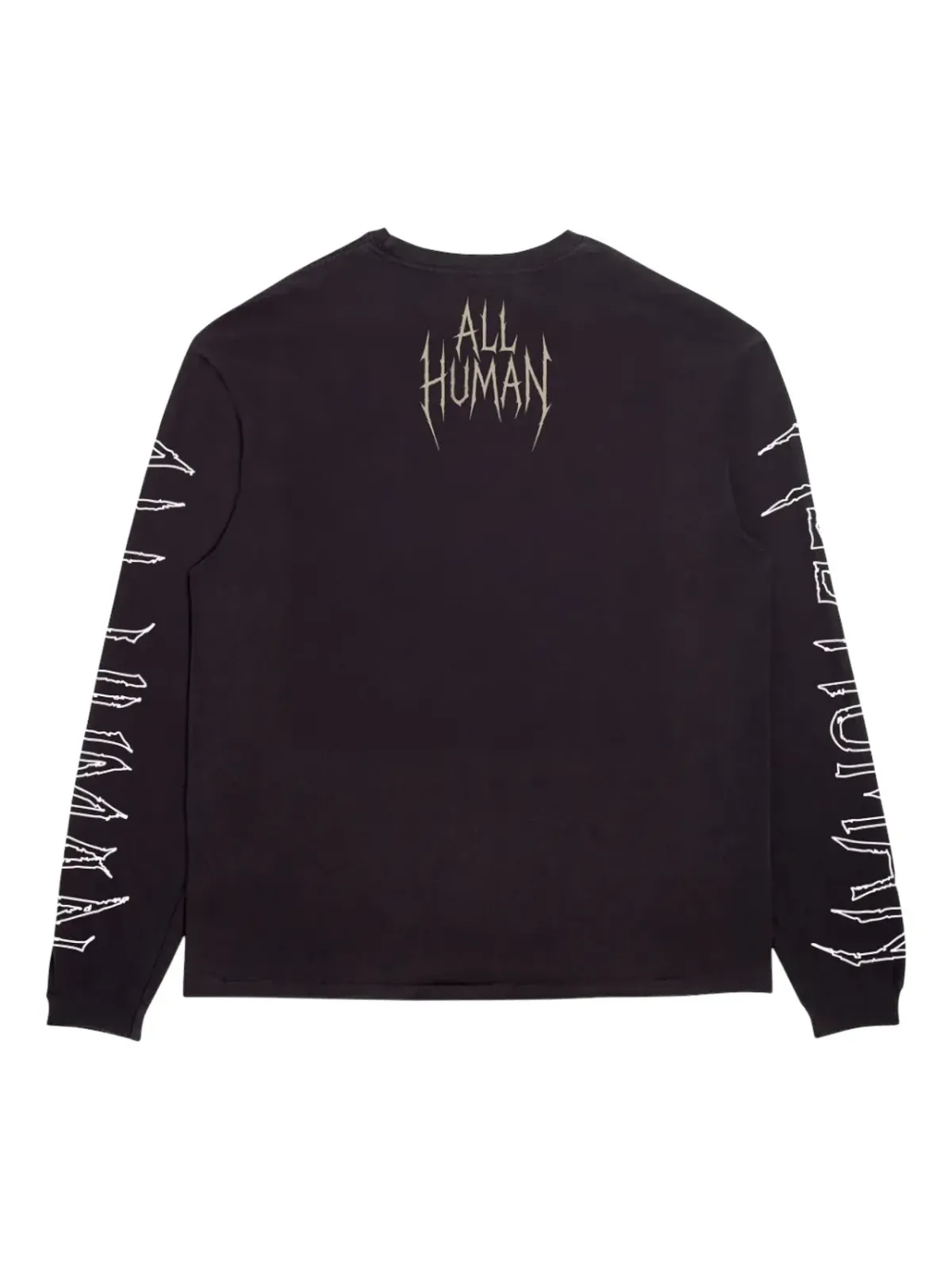 ALL HUMAN Worlds Fair グラフィック ロングスリーブ Tシャツ - ブラック - 画像2