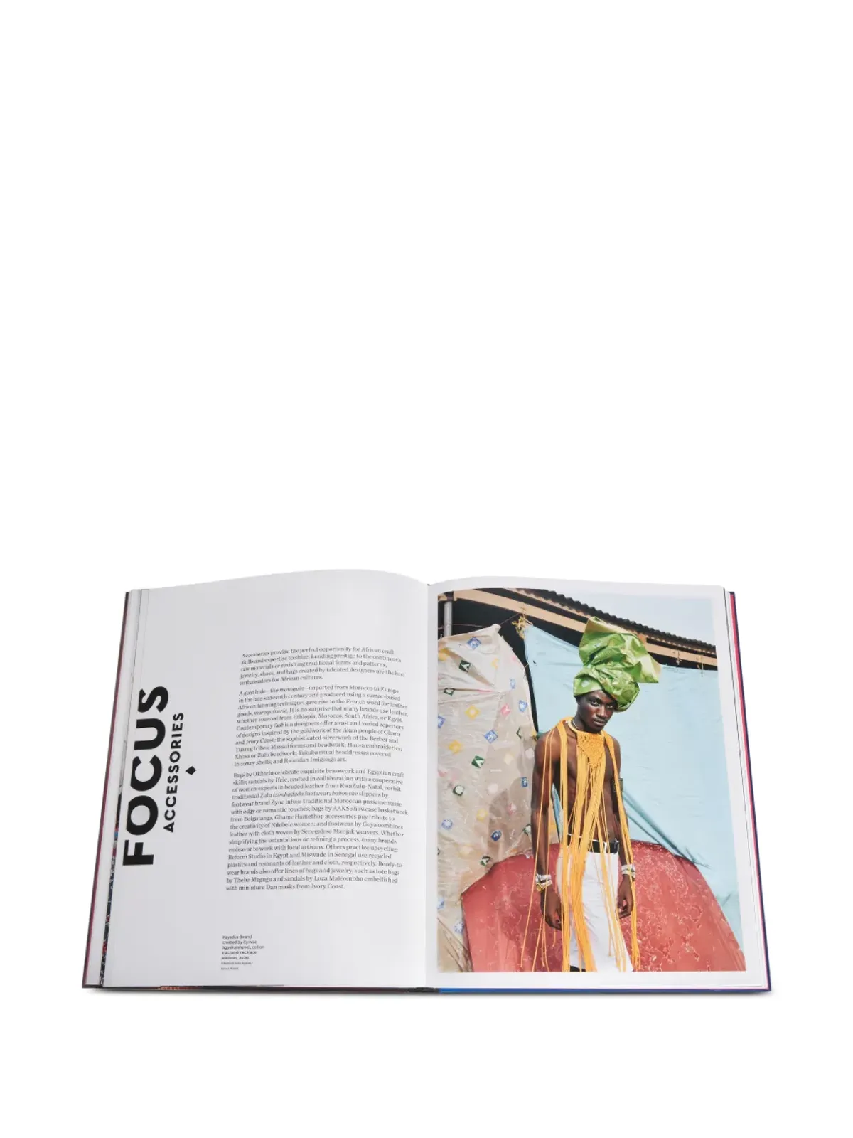 Flammarion 'Africa: the Fashion Continent' book - Blue - 画像5