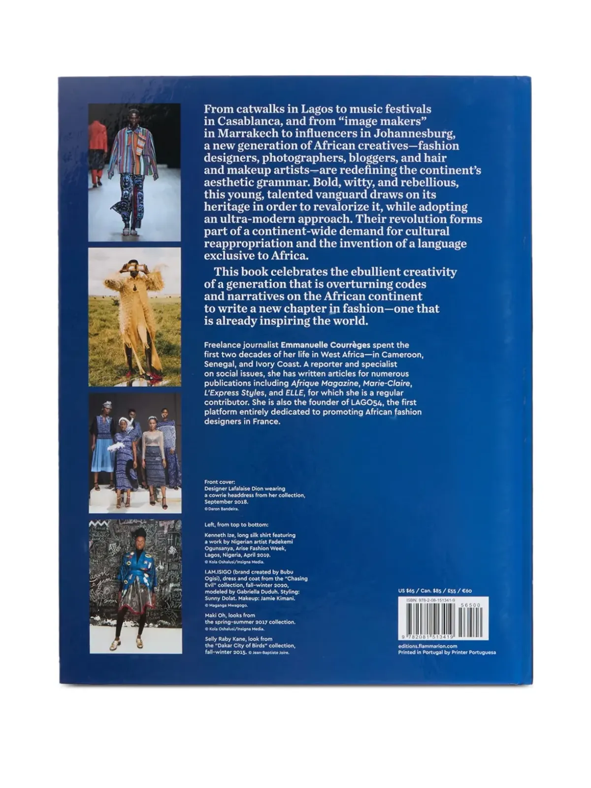 Flammarion 'Africa: the Fashion Continent' book - Blue - 画像2