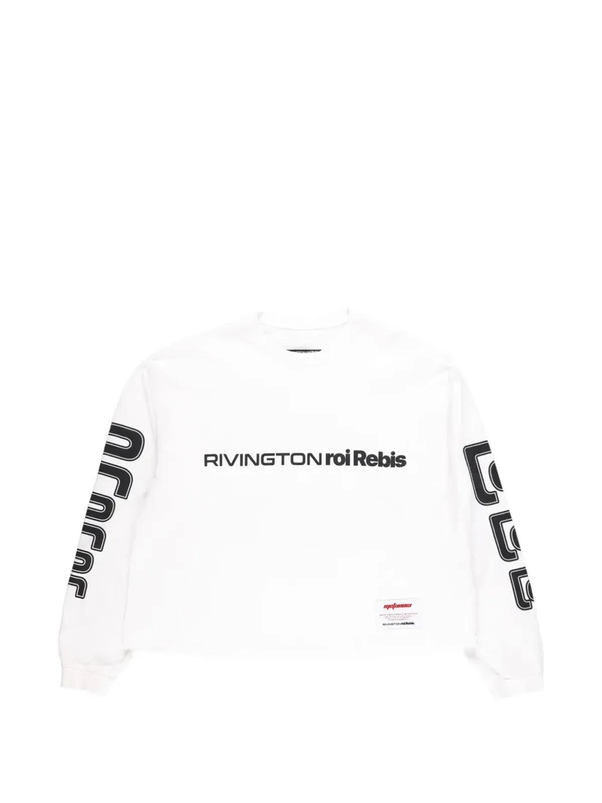 RRR123 Meta USO CVA ロングスリーブTシャツ ホワイト - 画像1