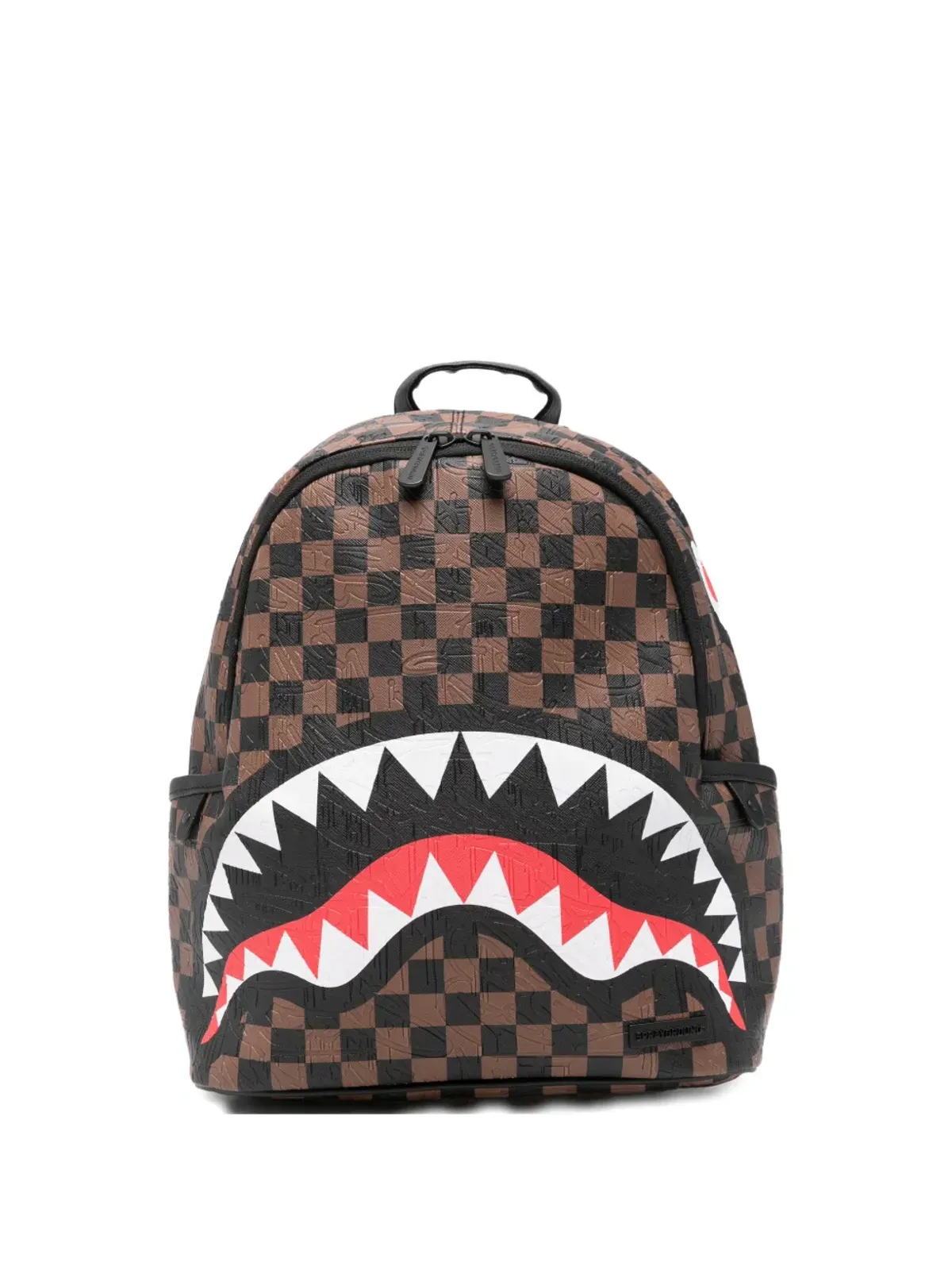 Sprayground チェック柄バックパック - ブラウン - 画像1