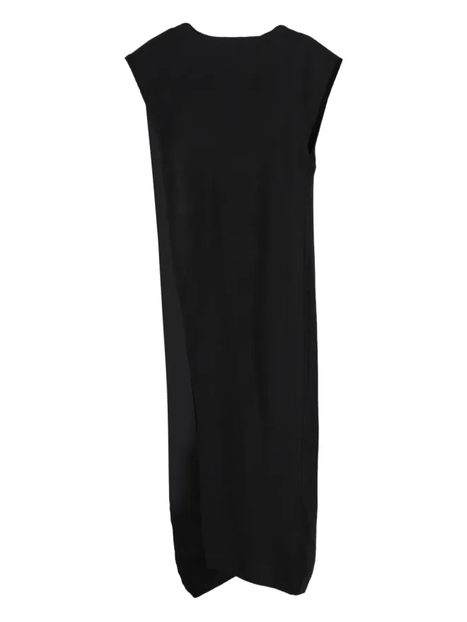 Rick Owens Vintage Rick Owens Vintage スラッシュドノースリーブドレス - ブラックの商品画像