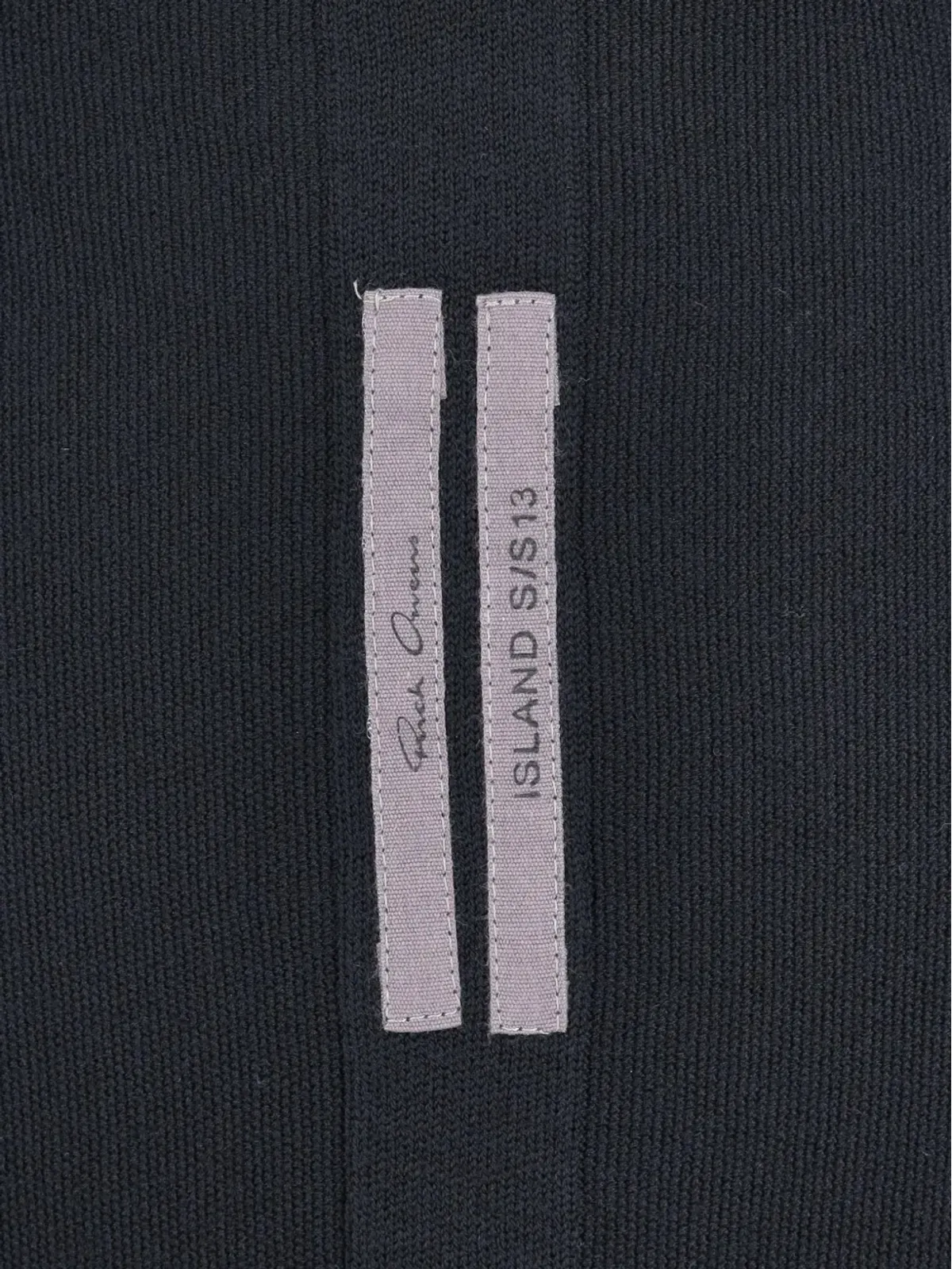 Rick Owens Vintage スラッシュドノースリーブドレス - ブラック - 画像3