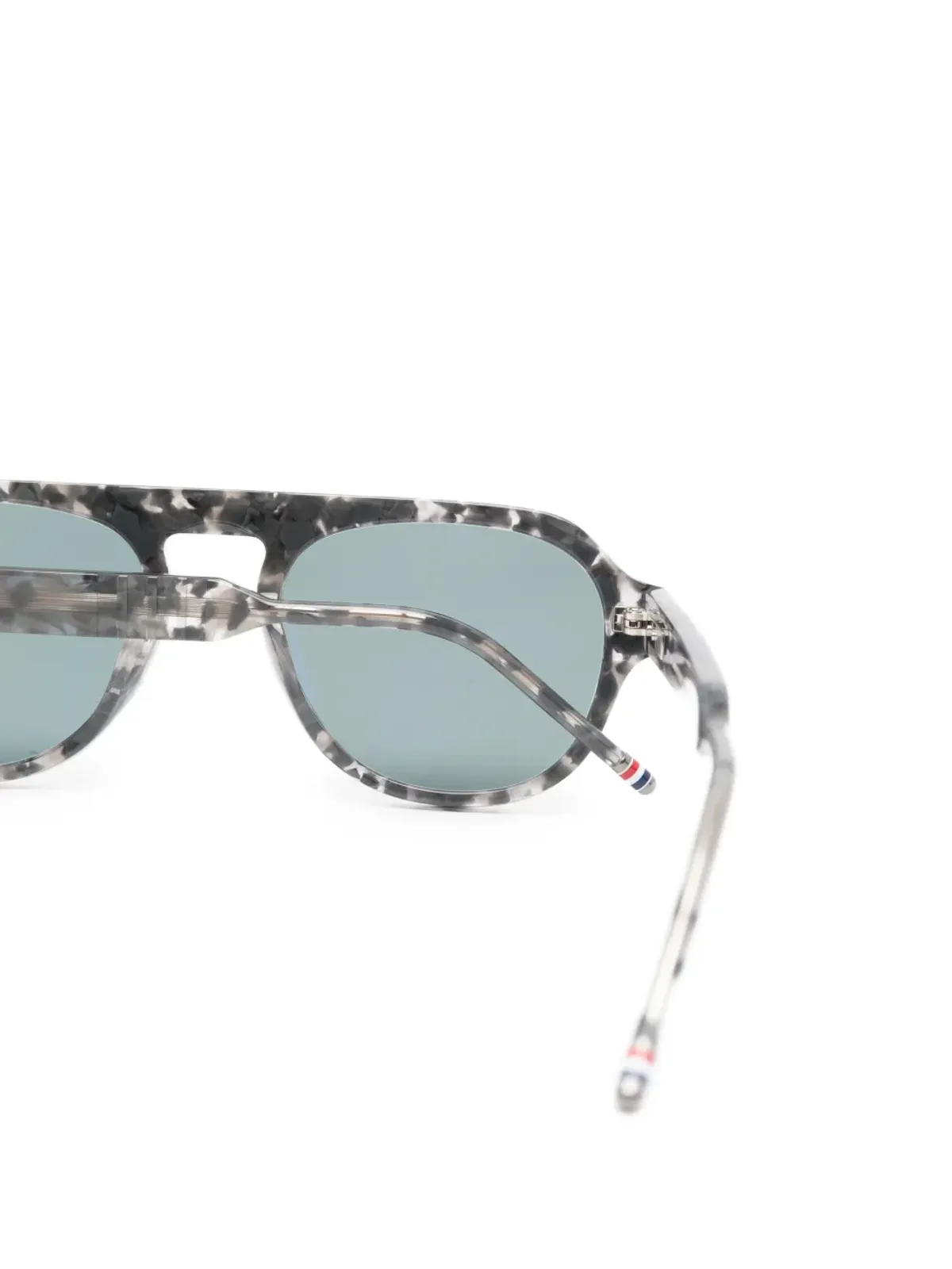 Thom Browne Eyewear パターン柄サングラス - グレー - 画像3