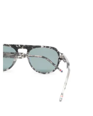 Thom Browne Eyewear パターン柄サングラス - グレー - サムネイル3