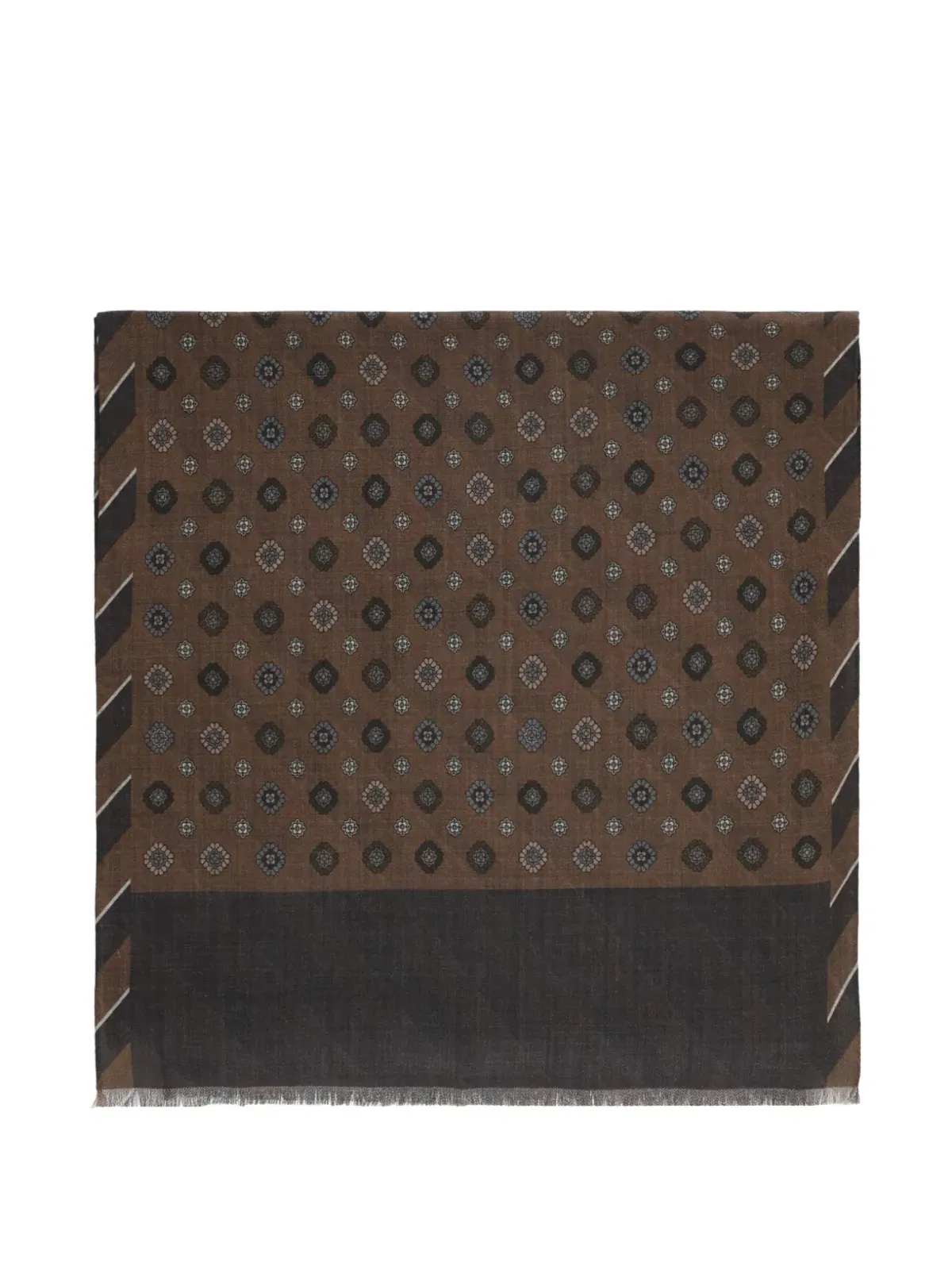 Altea 花柄プリントスカーフ - 画像1