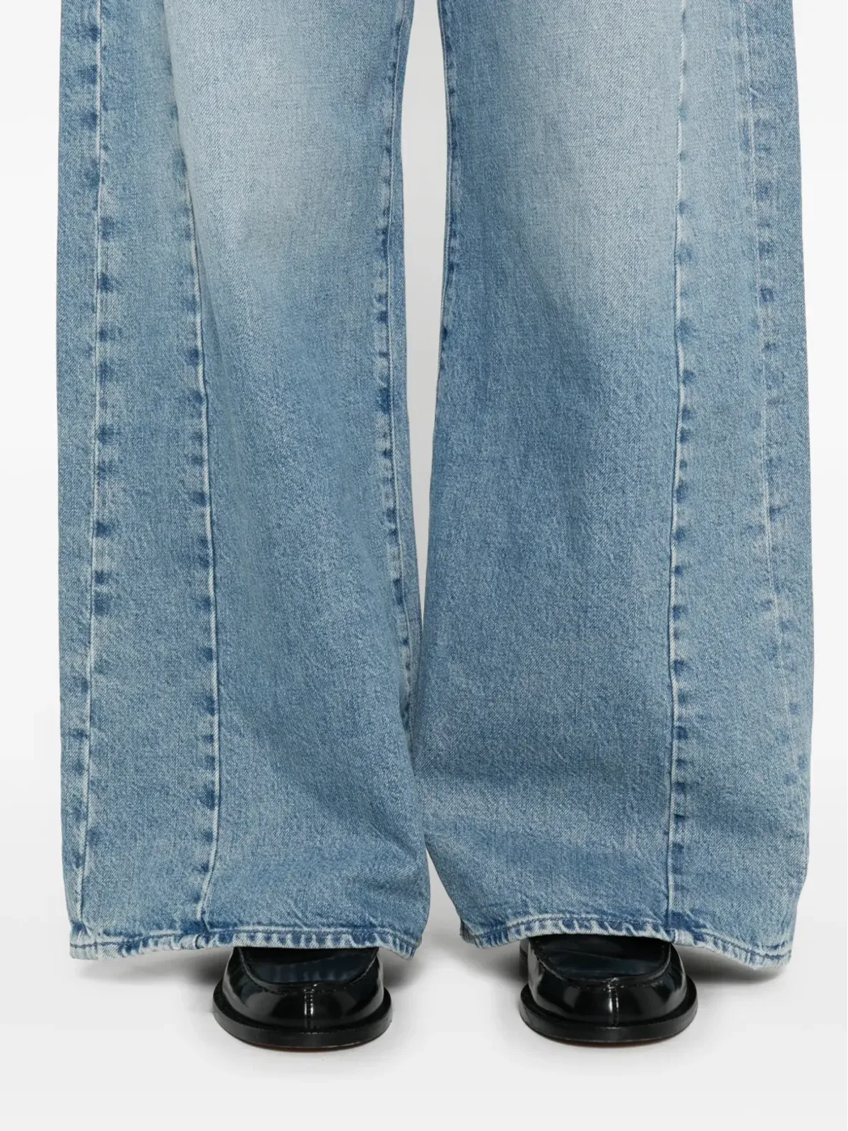 MOTHER 5ポケット ベルトループ ジーンズ - ブルー - 画像5