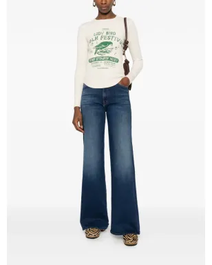 MOTHER Hustler Roller ボタン留めジーンズ - ブルー - サムネイル2