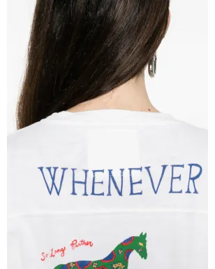 MOTHER ホースプリントTシャツ - ホワイト - サムネイル5