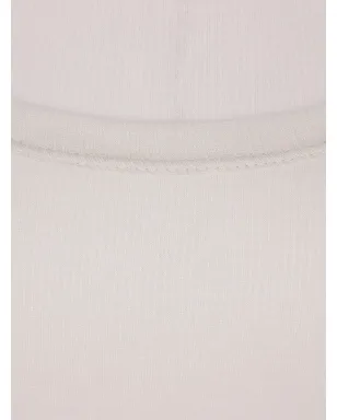 Ter Et Bantine クルーネックリブ編みノースリーブタンクトップ - White - サムネイル3