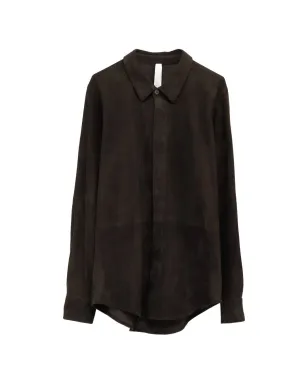 Lauren Manoogian スエードボタン付きシャツ - サムネイル1