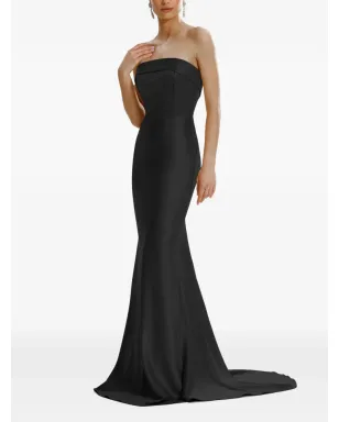 FRAMBOISE Dhara strapless black maxi dress - サムネイル2