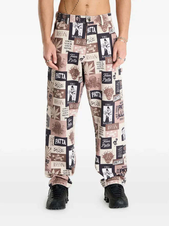 PATTA PATTA コラージュパンツの商品画像