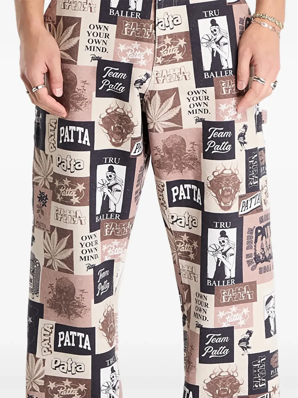PATTA コラージュパンツ - 画像3